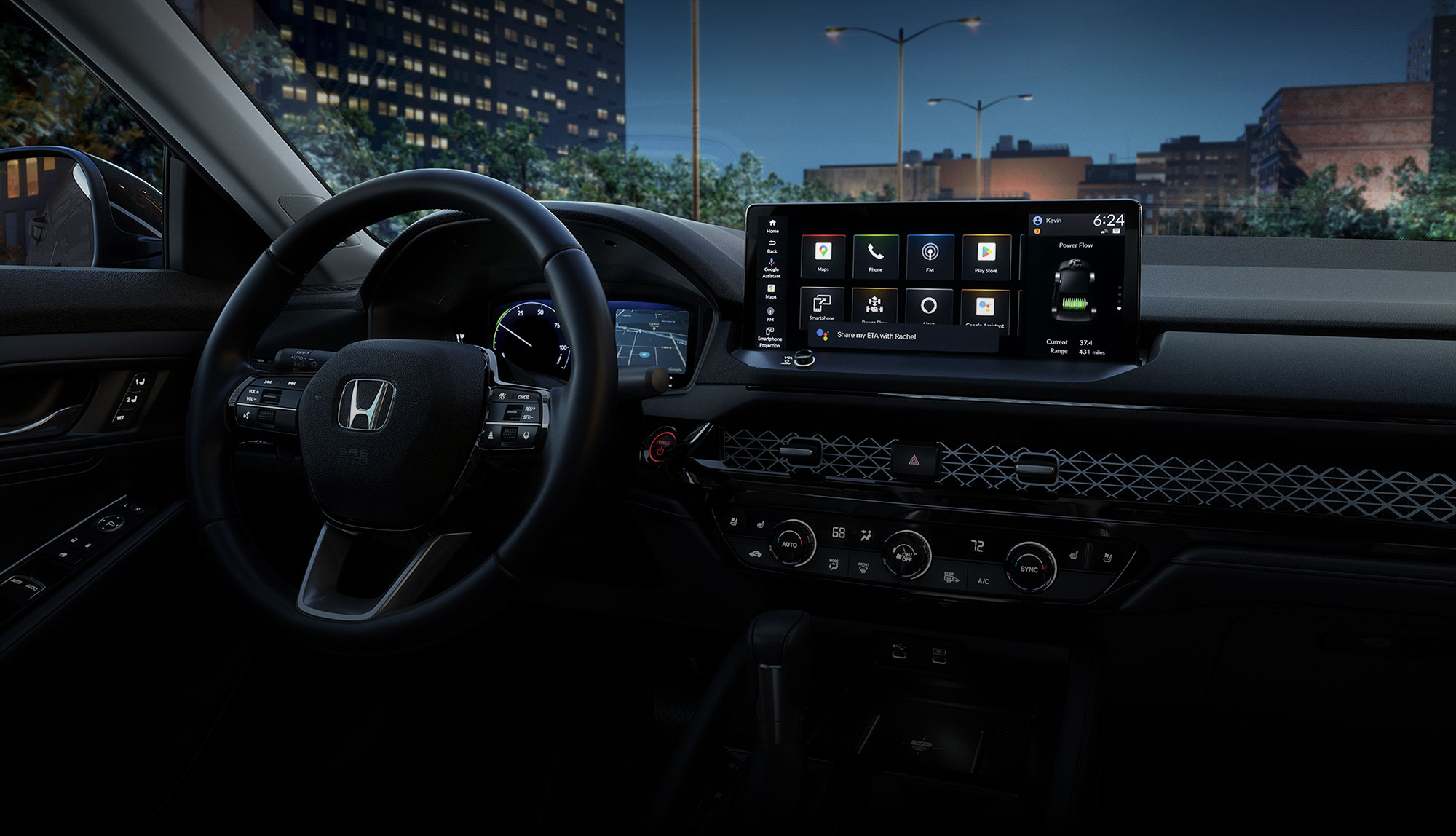 Honda Accord touch-screen with Google built-in. 